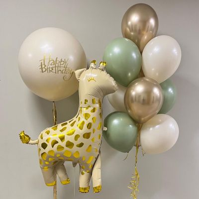 Композиция "Happy Birthday! с жирафом"